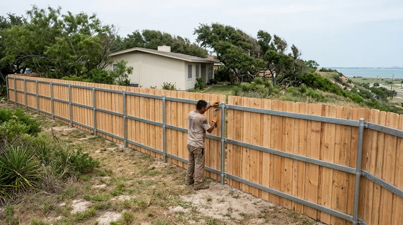 Wood & Privacy Fence Installation Corpus Christi