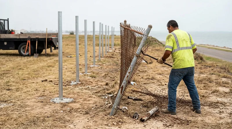 Fence Replacement & Removal Corpus Christi