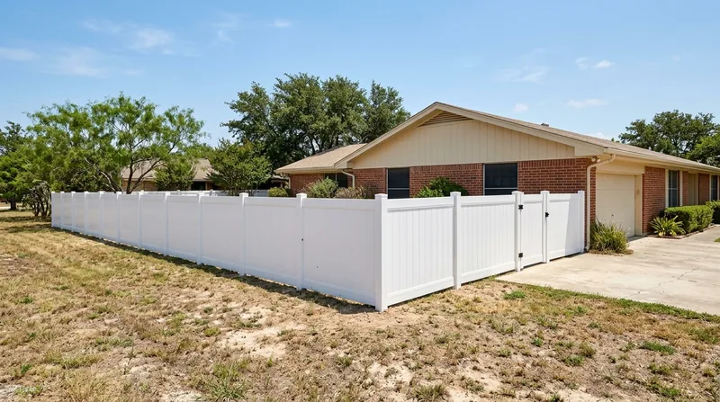 Vinyl & PVC Fence Installation Corpus Christi